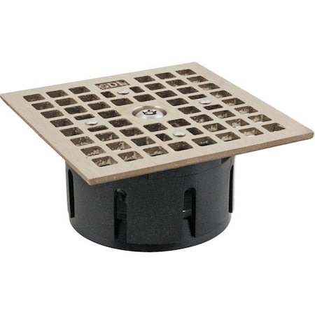 Allpoints 4-11/16 in " Bronze Drain Lock 1021176